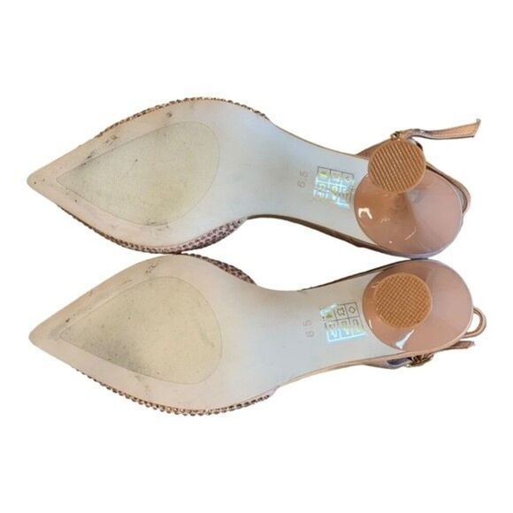 NWOB Jeffrey Campbell | Zivote Rhinestone Slingback Pump in Light Pink 6.5 - Picture 8 of 12